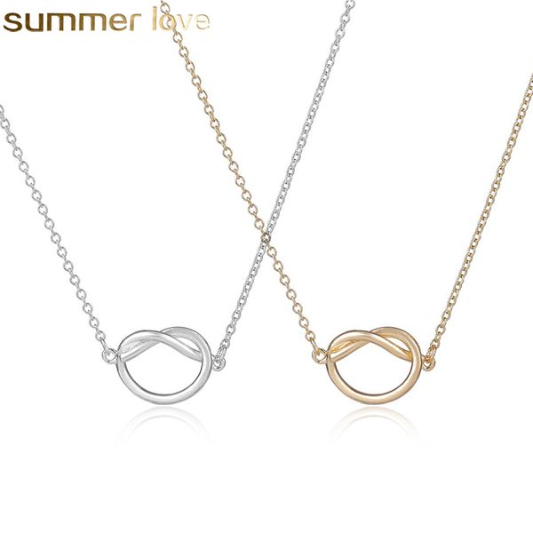 simple new design knot necklace pendant women heart infinite necklaces choker forever love gift collar jewelry gifts, Silver
simple new design knot necklace pendant women heart infinite necklaces choker forever love gift collar jewelry gifts, Silver