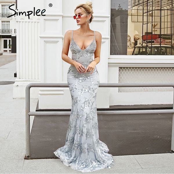 simplee spaghetti strap mesh sequins maxi dress elegant backless lace up long party dress robe femme ete 2018 ladies, White;black
simplee spaghetti strap mesh sequins maxi dress elegant backless lace up long party dress robe femme ete 2018 ladies, White;black