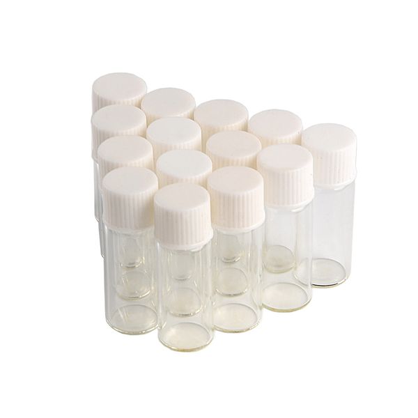 1ml mini gla bottle vial white pla tic crew cap empty tiny tran parent gla bottle jar crew cap 10x28x6mm 100pc
1ml mini gla bottle vial white pla tic crew cap empty tiny tran parent gla bottle jar crew cap 10x28x6mm 100pc