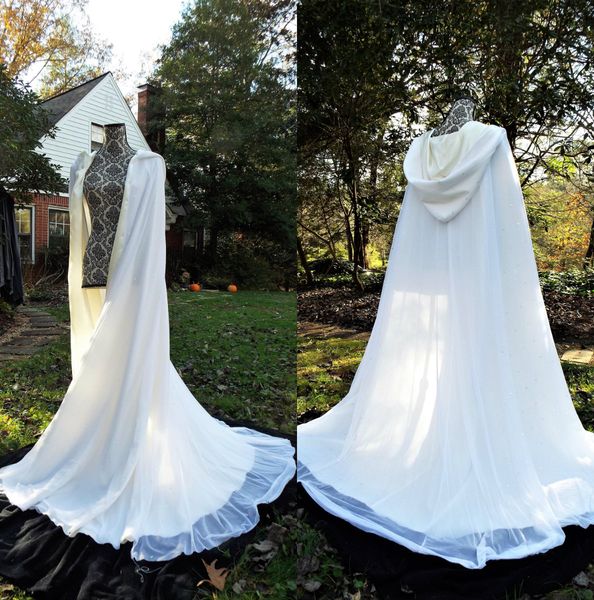 halloween hooded cloaks winter bridal wedding capes wicca robe warm coats bride jacket christmas events accessories, White
halloween hooded cloaks winter bridal wedding capes wicca robe warm coats bride jacket christmas events accessories, White