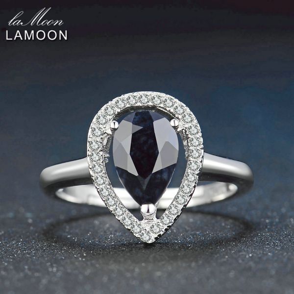 lamoon 6x9mm teardrop 100% real burma black sapphire 925 sterling silver ring with s925 for women lmri054, Golden;silver
lamoon 6x9mm teardrop 100% real burma black sapphire 925 sterling silver ring with s925 for women lmri054, Golden;silver