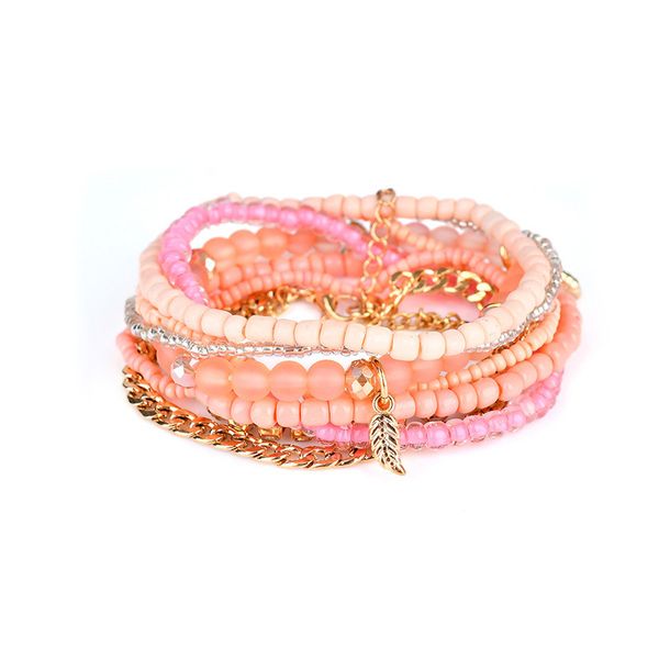 funique 2018 bohemian style vintage leaf charm beads bracelets jewelry gift boho multilayer simulated pearl bracelet for women, Black
funique 2018 bohemian style vintage leaf charm beads bracelets jewelry gift boho multilayer simulated pearl bracelet for women, Black