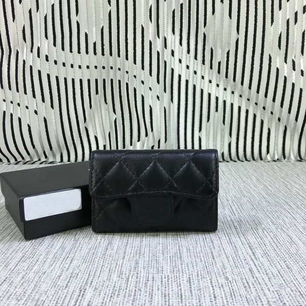new Genuine lambskin caviar Leather short wallets 31 Women classic Luxury card cover cion holder purse 50169A with box bags
new Genuine lambskin caviar Leather short wallets 31 Women classic Luxury card cover cion holder purse 50169A with box bags