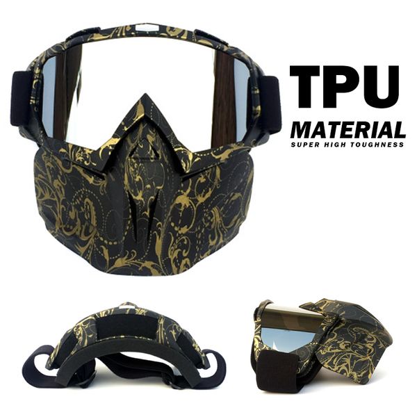 motorcycle goggles mask detachable protect padding helmet sunglasses face mask vintage road riding uv motorbike glasses
motorcycle goggles mask detachable protect padding helmet sunglasses face mask vintage road riding uv motorbike glasses