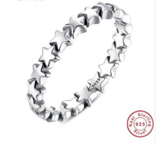 10pcs star trail stackable finger ring for women wedding 925 sterling silver jewelry sell pa7151 christmas gift, Golden;silver
10pcs star trail stackable finger ring for women wedding 925 sterling silver jewelry sell pa7151 christmas gift, Golden;silver