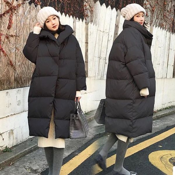 winter clothing long loose solid color cotton coat warm jacket pregnancy clothes winter pregnant women clothes, White
winter clothing long loose solid color cotton coat warm jacket pregnancy clothes winter pregnant women clothes, White
