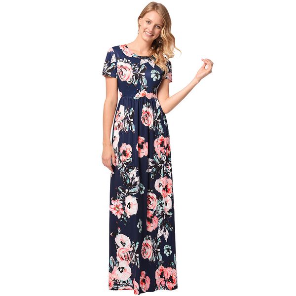 2018 women fashion european and american short sleeved round necktie long beach playaro big pendant dresses mujer vestidos, Black;gray
2018 women fashion european and american short sleeved round necktie long beach playaro big pendant dresses mujer vestidos, Black;gray