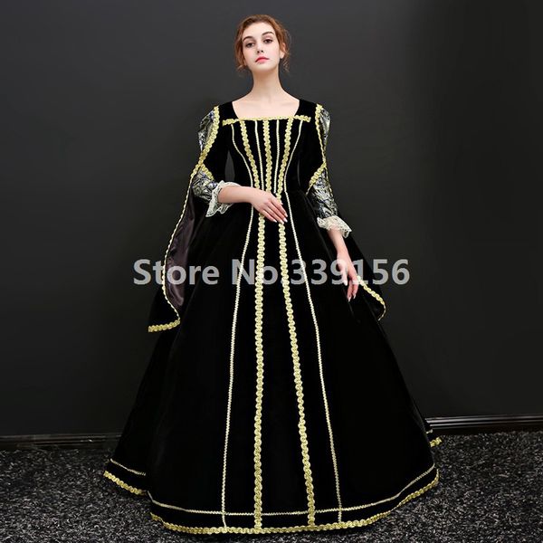 upscale halloween vampire queen black dresses gothic carnivale ball gowns medieval masquerade dresses, White;black
upscale halloween vampire queen black dresses gothic carnivale ball gowns medieval masquerade dresses, White;black