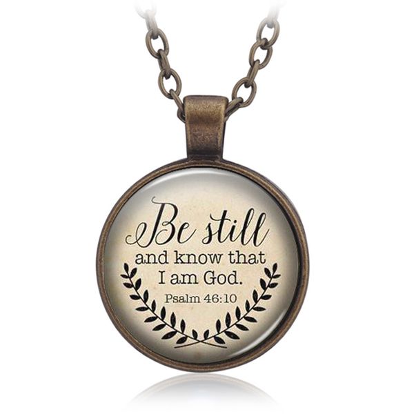 dreamlikelin bible verse silver necklace be still and know that i am god pendant psalm 46:10 quote fashion statement jewelry
dreamlikelin bible verse silver necklace be still and know that i am god pendant psalm 46:10 quote fashion statement jewelry