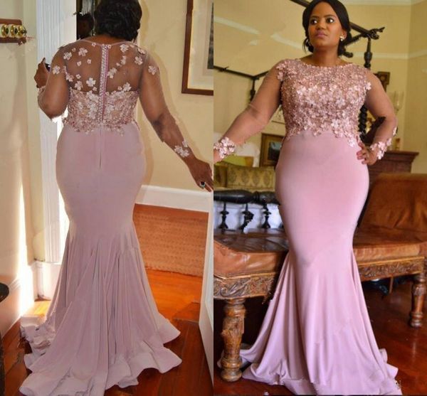 Pink Mermaid Africa Formal Evening Dresses Jewel Long Sleeve Flower Applique Beaded Junior Bohomian Party Prom Gown Junior Bridesmaid Wear
Pink Mermaid Africa Formal Evening Dresses Jewel Long Sleeve Flower Applique Beaded Junior Bohomian Party Prom Gown Junior Bridesmaid Wear