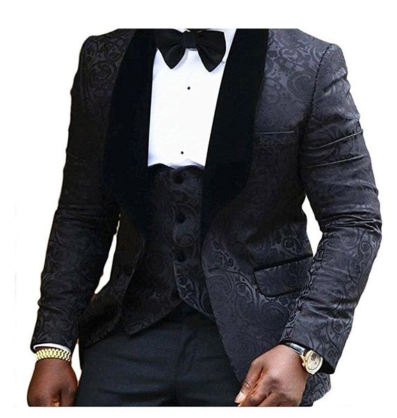 brand new groomsmen shawl black velvet lapel groom tuxedos side vent men suits wedding/prom man blazer ( jacket+pants+tie+vest ) k986, Black;gray
brand new groomsmen shawl black velvet lapel groom tuxedos side vent men suits wedding/prom man blazer ( jacket+pants+tie+vest ) k986, Black;gray