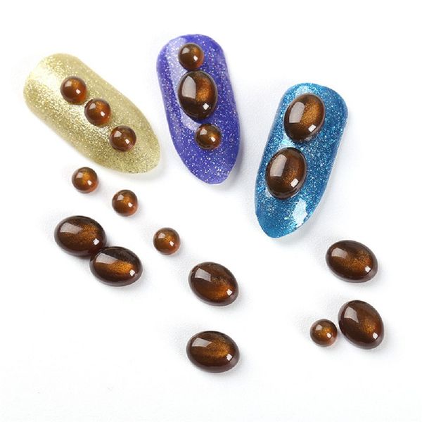 slides for nails diy 20pcs/bag nail art decoration oval stone charm acrylic resin crystals for nail designs nails tips 0927, Silver;gold
slides for nails diy 20pcs/bag nail art decoration oval stone charm acrylic resin crystals for nail designs nails tips 0927, Silver;gold