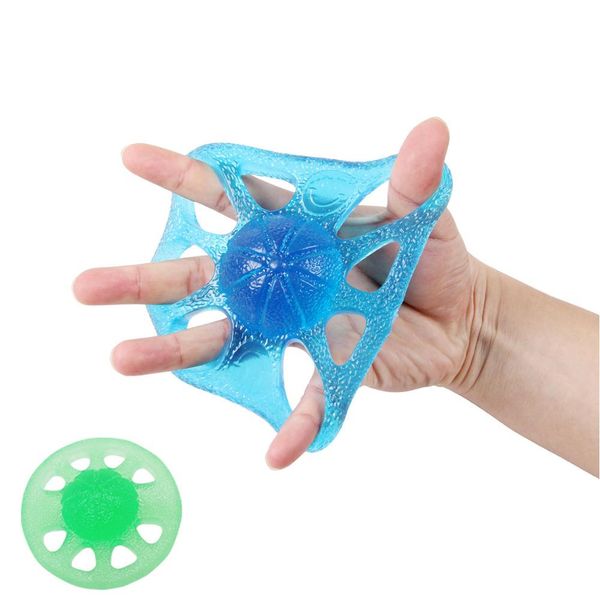 8-hole jelly grip ball finger force gripper tpe material hand rehabilitation training ball random color
8-hole jelly grip ball finger force gripper tpe material hand rehabilitation training ball random color