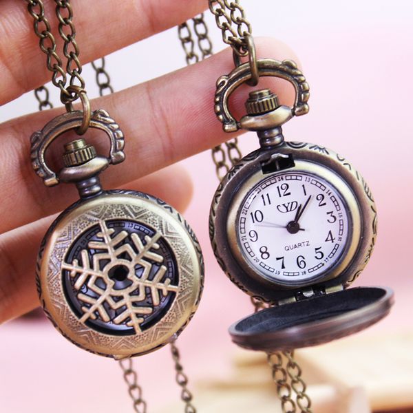 2018 cyd girl children creative quartz pocket watch fashion personality snow stars shape fob watch women key chains supe clock, Slivery;golden
2018 cyd girl children creative quartz pocket watch fashion personality snow stars shape fob watch women key chains supe clock, Slivery;golden