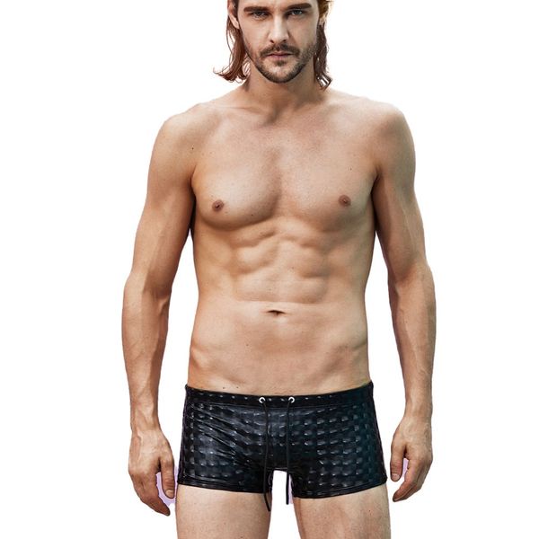 2018 summer money men's personality plain swimming trunks young low tide men's swimming wear
2018 summer money men's personality plain swimming trunks young low tide men's swimming wear