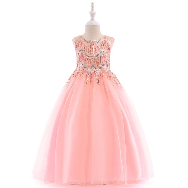 children's dress princess dress in the big boy tassel wedding sequined fluffy dress, Red;yellow
children's dress princess dress in the big boy tassel wedding sequined fluffy dress, Red;yellow