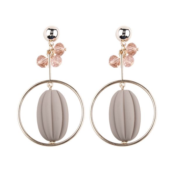 2018 european and american fashion strange earrings temperament personality design wild earrings fashion accessories, Silver
2018 european and american fashion strange earrings temperament personality design wild earrings fashion accessories, Silver