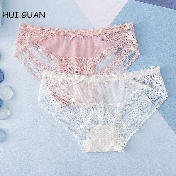 hui guan lace panties thong women transparent underwear lingerie crotch cotton briefs fashion hollow out panties female, Black;pink
hui guan lace panties thong women transparent underwear lingerie crotch cotton briefs fashion hollow out panties female, Black;pink