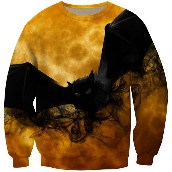 cloudstyle hallowmas sweatshirts 3d print men women hoodie animal bat smog tracksuits harakuju pullovers men fall hoodies, Black
cloudstyle hallowmas sweatshirts 3d print men women hoodie animal bat smog tracksuits harakuju pullovers men fall hoodies, Black