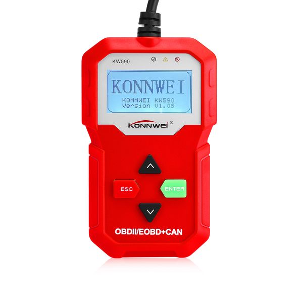 KONNWEI OBD 2 OBD2 Autoscanner KW590 Support Multi-languages Full ODB2 Function Auto Diagnosis Scaner ODB 2 Diagnostic
KONNWEI OBD 2 OBD2 Autoscanner KW590 Support Multi-languages Full ODB2 Function Auto Diagnosis Scaner ODB 2 Diagnostic