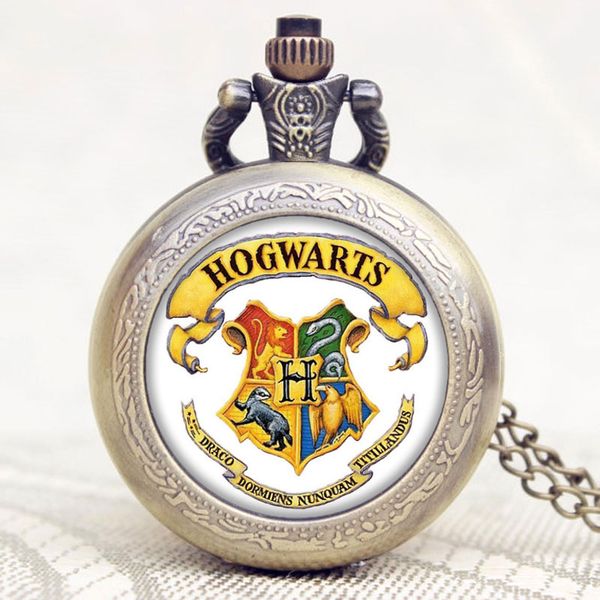 creative vintage pocket watch popular movie extension hogwarts school symbol design fob clock, Slivery;golden
creative vintage pocket watch popular movie extension hogwarts school symbol design fob clock, Slivery;golden