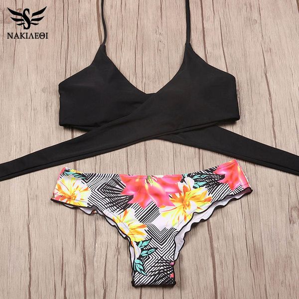 Print Sexy Cross Brazilian Female Bikinis Women Swimwear Swimsuit Push Up Bikini Set Halter Top Beach Bathing Suits Swim Wear
Print Sexy Cross Brazilian Female Bikinis Women Swimwear Swimsuit Push Up Bikini Set Halter Top Beach Bathing Suits Swim Wear