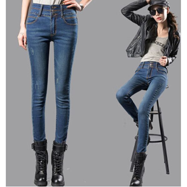 wholesale spring high waist skinny jeans women slim fashion plus size denim trousers long pencil pants pantalones black dl1772, Blue
wholesale spring high waist skinny jeans women slim fashion plus size denim trousers long pencil pants pantalones black dl1772, Blue