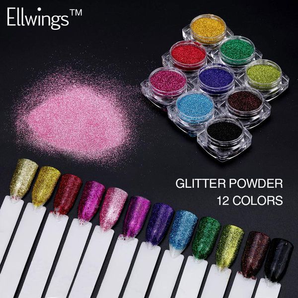 ellwings 12 colors nail powder dust holographic laser powder diy nail art decorations art acrylic polish tool, Silver;gold
ellwings 12 colors nail powder dust holographic laser powder diy nail art decorations art acrylic polish tool, Silver;gold
