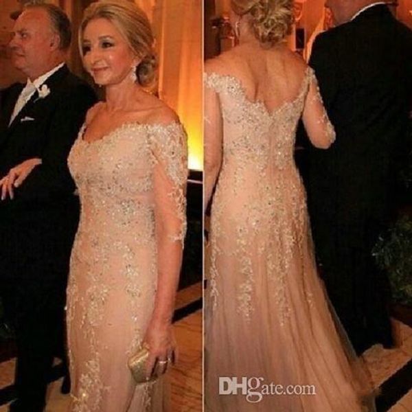 mother of the bride dresses tulle lace sequined 3/4 long sleeves evening dress deep v neck appliques groom mother formal prom gowns, Black;red
mother of the bride dresses tulle lace sequined 3/4 long sleeves evening dress deep v neck appliques groom mother formal prom gowns, Black;red