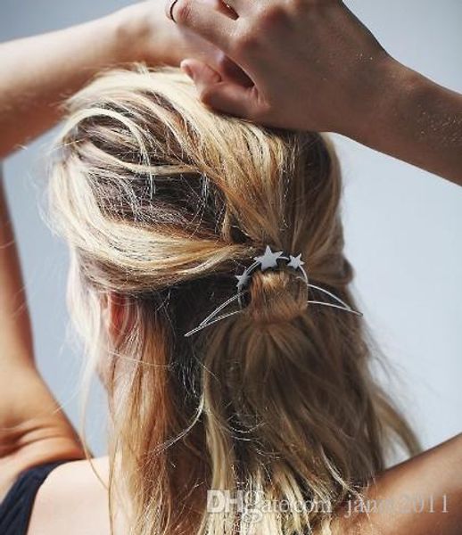 bohemian hair clamps for girls /ladies stars gold silver plated metal hair pin hair clamp clip, Golden;silver
bohemian hair clamps for girls /ladies stars gold silver plated metal hair pin hair clamp clip, Golden;silver