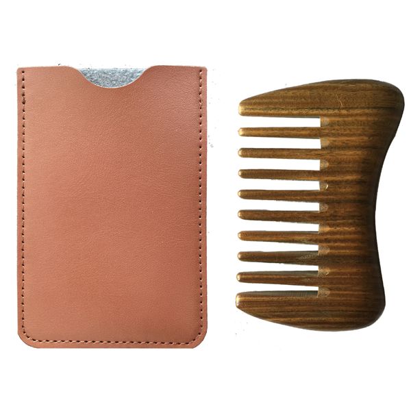 wooden comb & case wholesale supplier wide teeth for use with balms and oils, haircut fade comb over hair beard style christmas gift, Silver
wooden comb & case wholesale supplier wide teeth for use with balms and oils, haircut fade comb over hair beard style christmas gift, Silver