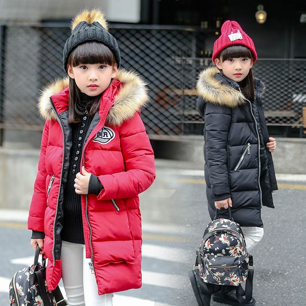 fyh kids clothing winter girls down jacket fur hooded kids winter warm thicken jackets teenager girls parka cotton padded coat, Blue;gray
fyh kids clothing winter girls down jacket fur hooded kids winter warm thicken jackets teenager girls parka cotton padded coat, Blue;gray