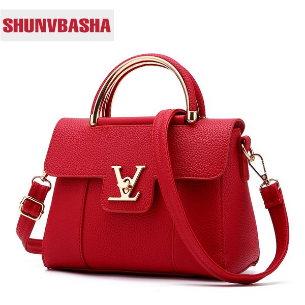 

2017 Hot Flap V Women's Luxury Leather Clutch Bag Ladies Handbags Brand Women Messenger Bags Sac A Main Femme Famous Tote Bag S921