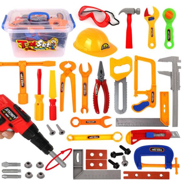 nfstrike 37pcs plastic abs children pretend & play emulational repair kit toy educational learning tool toys box for boys
nfstrike 37pcs plastic abs children pretend & play emulational repair kit toy educational learning tool toys box for boys