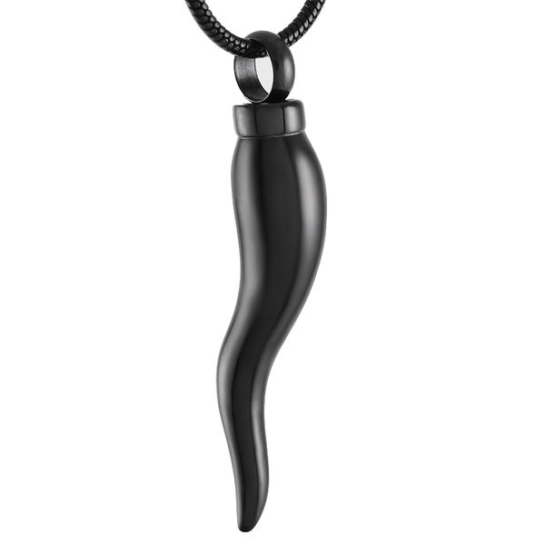 ijd9225 black chili shape stainless steel cremation necklace for ashes urn pendant funeral keepsake memorial for women men, Silver
ijd9225 black chili shape stainless steel cremation necklace for ashes urn pendant funeral keepsake memorial for women men, Silver