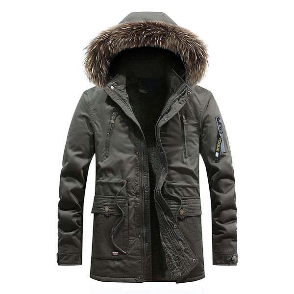 new 2018 keep warm winter jacket men fur collar hooded casual jackets fashion caots, Black;brown
new 2018 keep warm winter jacket men fur collar hooded casual jackets fashion caots, Black;brown