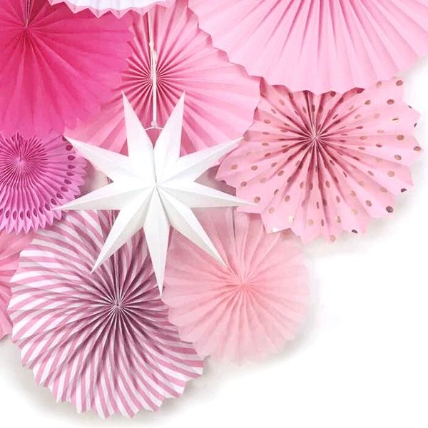 eco-friendly 13pc paper fan rosettes set p backdrop paper pinwheel star party fans paper medallions for wedding birthday shower
eco-friendly 13pc paper fan rosettes set p backdrop paper pinwheel star party fans paper medallions for wedding birthday shower