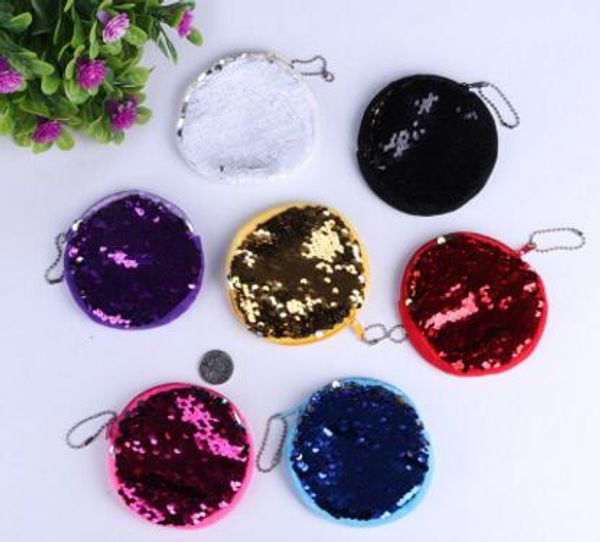 eco-friendly 10cm colorful mini mermaid sequins round kids coin bags pouch wallet purse lovely gift 9 color can choose
eco-friendly 10cm colorful mini mermaid sequins round kids coin bags pouch wallet purse lovely gift 9 color can choose