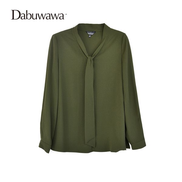 women's blouses & shirts dabuwawa green spring long sleeve womens and vintage chiffon shirt blusas feminino office ladies, White
women's blouses & shirts dabuwawa green spring long sleeve womens and vintage chiffon shirt blusas feminino office ladies, White