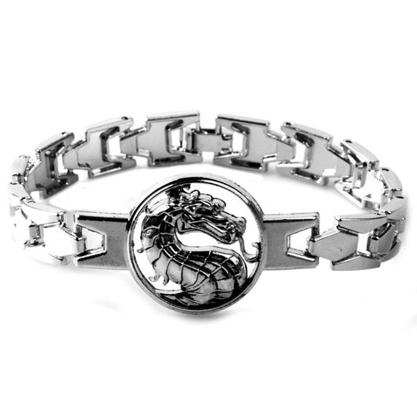 10pcs mortal kombat bracelet bangle cool dragon link chain punk charm bracelets women men game jewelry, Black
10pcs mortal kombat bracelet bangle cool dragon link chain punk charm bracelets women men game jewelry, Black