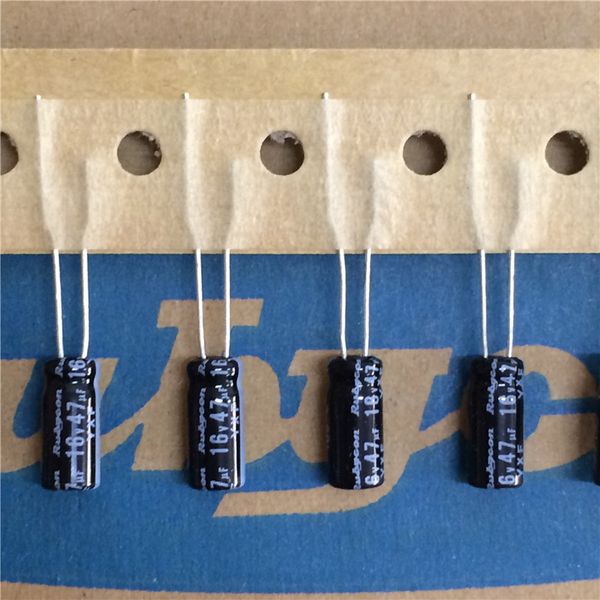 100pcs 47uf 16v rubycon yxf series 5x11mm low impedance long life 16v47uf electrolytic capacitor
100pcs 47uf 16v rubycon yxf series 5x11mm low impedance long life 16v47uf electrolytic capacitor