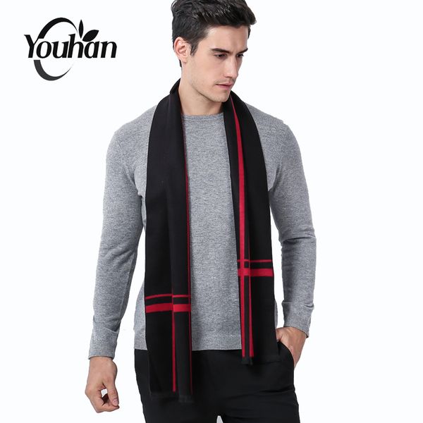 youhan 2017 man scarf luxury designer classic striped cashmere scarf soft tassel collar shawl wrap winter scarves drop shipping, Blue;gray
youhan 2017 man scarf luxury designer classic striped cashmere scarf soft tassel collar shawl wrap winter scarves drop shipping, Blue;gray