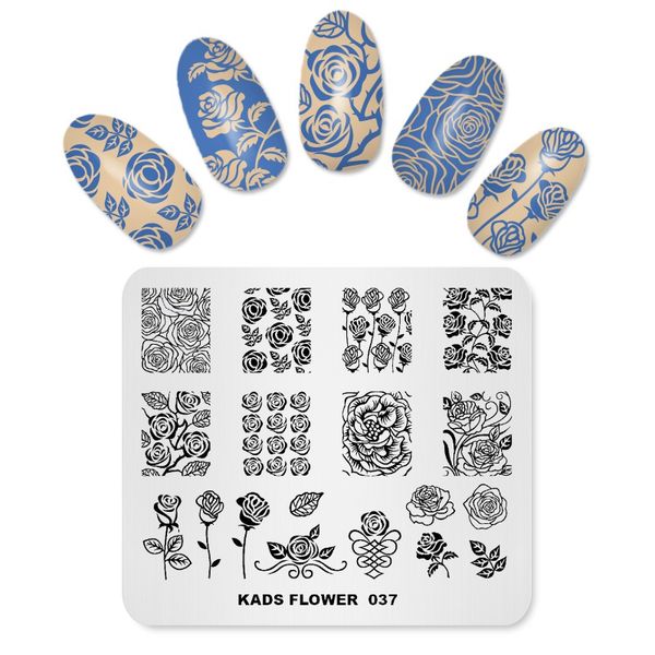 missguoguo 1pc nail art stamping stamp template beauty stencil nail design tools for stamping flower rose chinese style, White
missguoguo 1pc nail art stamping stamp template beauty stencil nail design tools for stamping flower rose chinese style, White