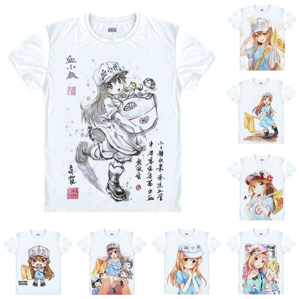 platelet kesshoban t shirt cells at work hataraku saibo saibou men casual tshirt premium t-shirt printed short sleeve shirts, White;black
platelet kesshoban t shirt cells at work hataraku saibo saibou men casual tshirt premium t-shirt printed short sleeve shirts, White;black