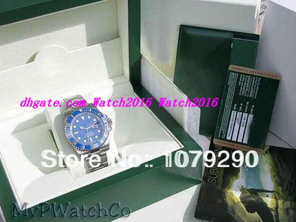 box/certificate luxury watches blue ceramic bezel dial 116619 stainless steel mens men's watch watches, Slivery;brown
box/certificate luxury watches blue ceramic bezel dial 116619 stainless steel mens men's watch watches, Slivery;brown