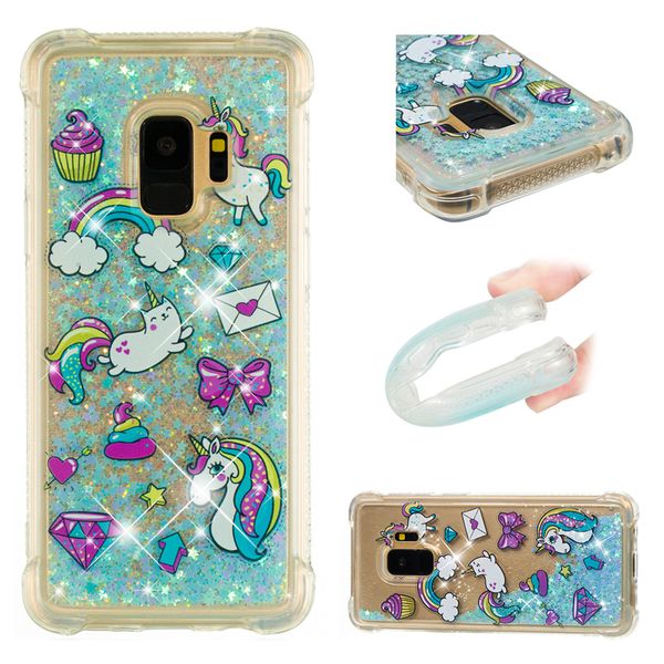 Fashion Unicorn Pattern Liquid Quicksand Protection Phone Case for Samsung Galaxy S9 S8 Plus S7 S6 Edge S5 Soft TPU Case
Fashion Unicorn Pattern Liquid Quicksand Protection Phone Case for Samsung Galaxy S9 S8 Plus S7 S6 Edge S5 Soft TPU Case