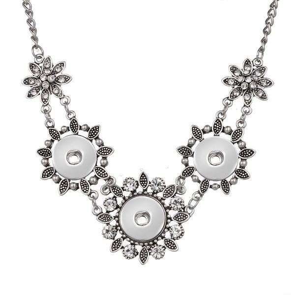 jaynalee fashion 3 buttons flower ginger snaps button necklace jewelry fit 18mm or 20mm snaps for women men gift gjn8002, Silver
jaynalee fashion 3 buttons flower ginger snaps button necklace jewelry fit 18mm or 20mm snaps for women men gift gjn8002, Silver