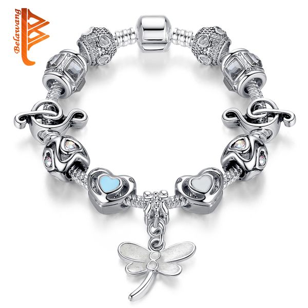belawang elegant women bracelet fashion silver handmade bracelets crystal beads butterfly charm bracelets pulseras gift, Golden;silver
belawang elegant women bracelet fashion silver handmade bracelets crystal beads butterfly charm bracelets pulseras gift, Golden;silver