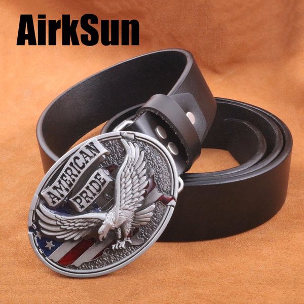 airksun2017 american pride fashion punk big size designer belts buckle for men cowskin strap male genuine leather belt men cinto, Black;brown
airksun2017 american pride fashion punk big size designer belts buckle for men cowskin strap male genuine leather belt men cinto, Black;brown