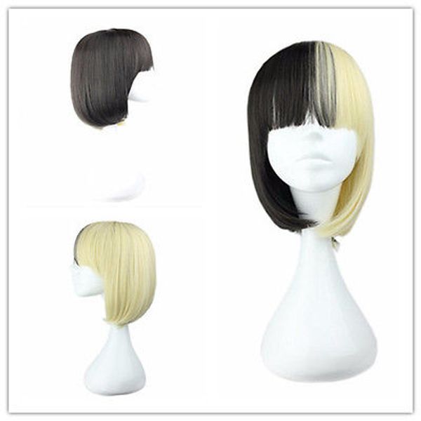 fashion wigs cos women's hair heat resistant synthetic 45cm/17.7", Black;brown
fashion wigs cos women's hair heat resistant synthetic 45cm/17.7", Black;brown